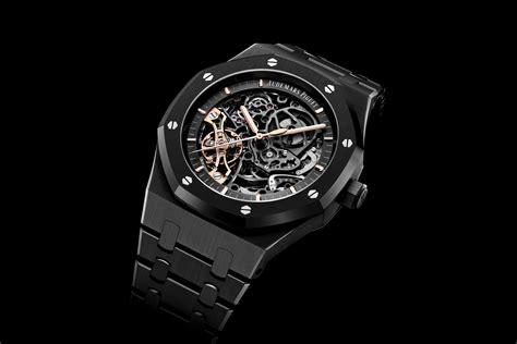 audemars piguet black ceramic skeleton